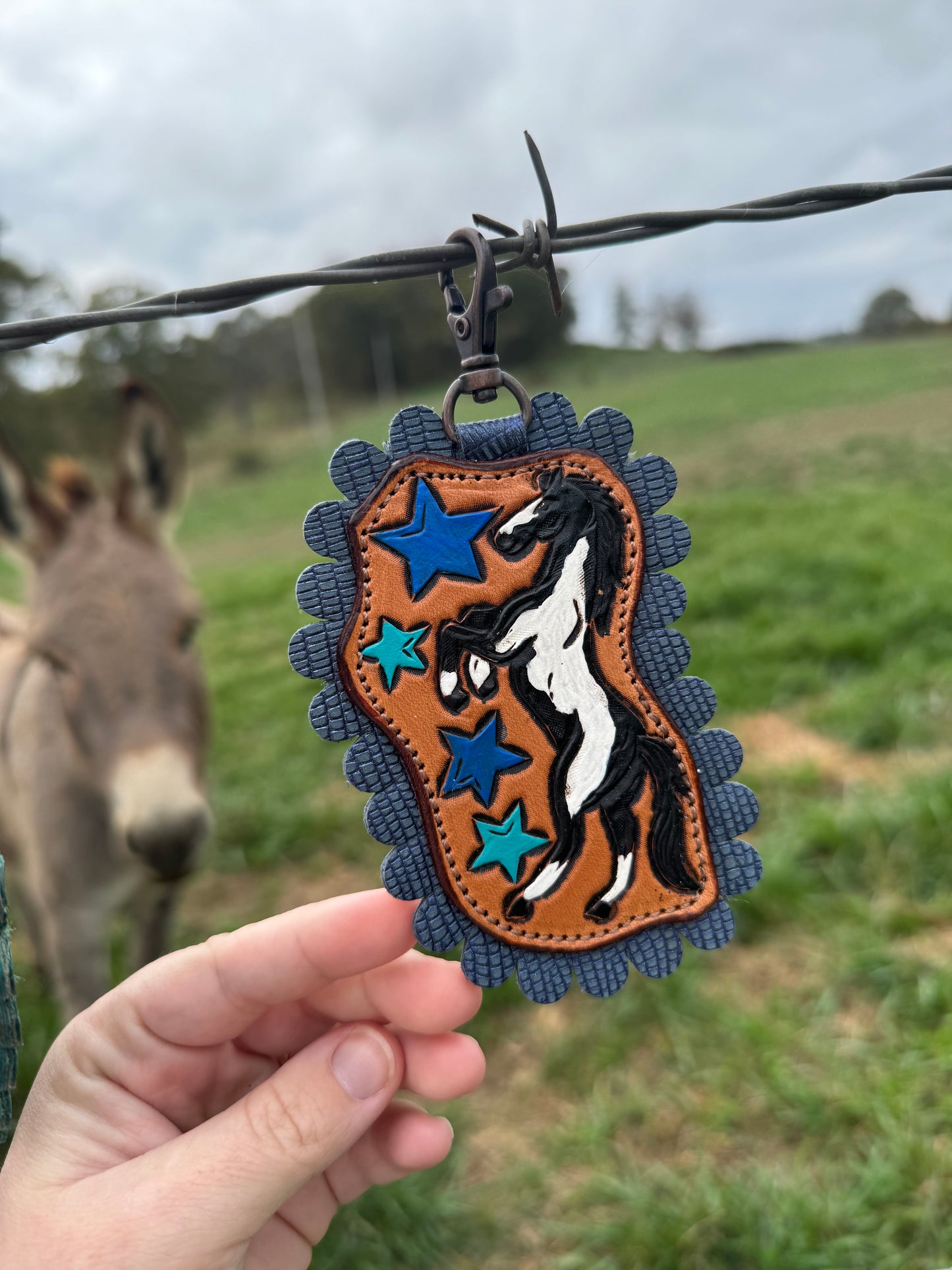 Scalloped Edged Purse Charms