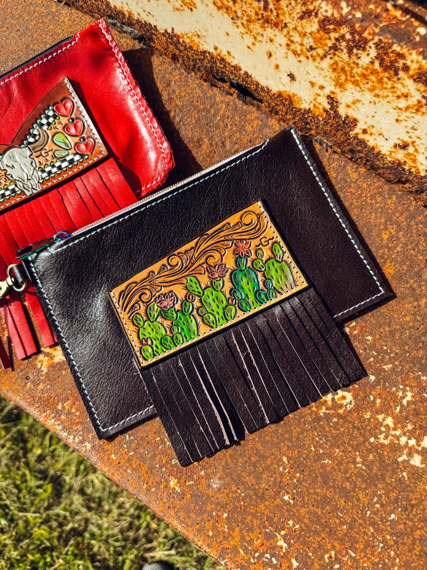 Medium Tooled Hair Clip (PRE-ORDER UP TO 4 WEEKS)