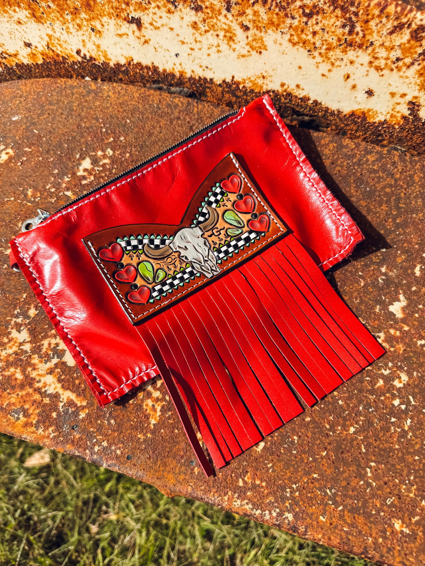 Medium Tooled Hair Clip (PRE-ORDER UP TO 4 WEEKS)