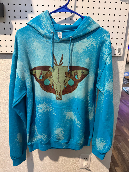 Skull Bleached Hoodie (FINAL SALE)