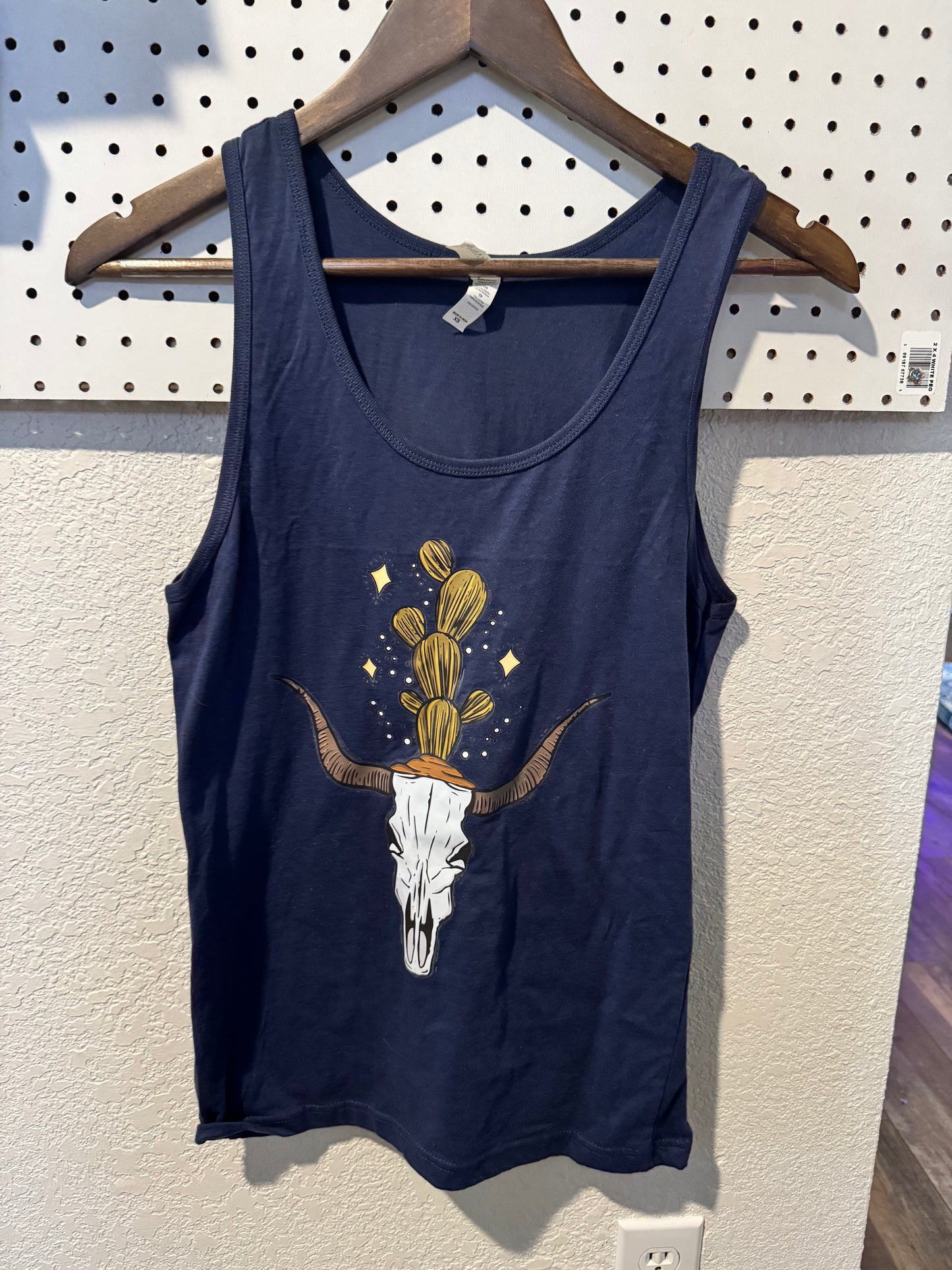 Cactus Skull Tank (FINAL SALE)