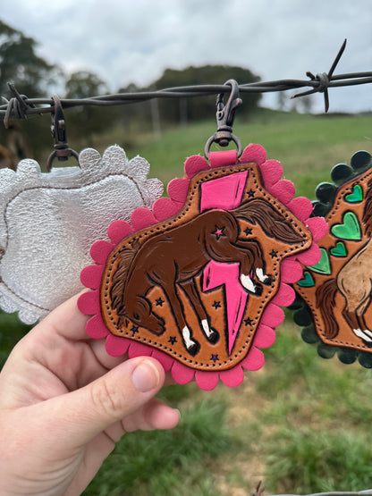 Scalloped Edged Purse Charms