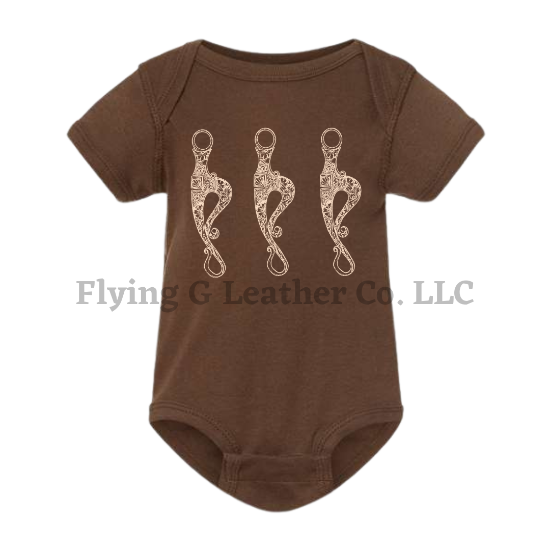 Little Bitty Onesie/Tee - Brown