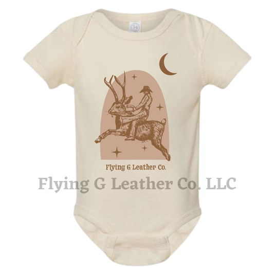 Jackrabbit Onesie/Tee - Tan