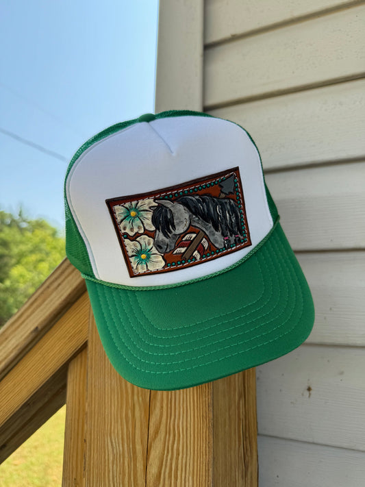 Gray Horse Trucker