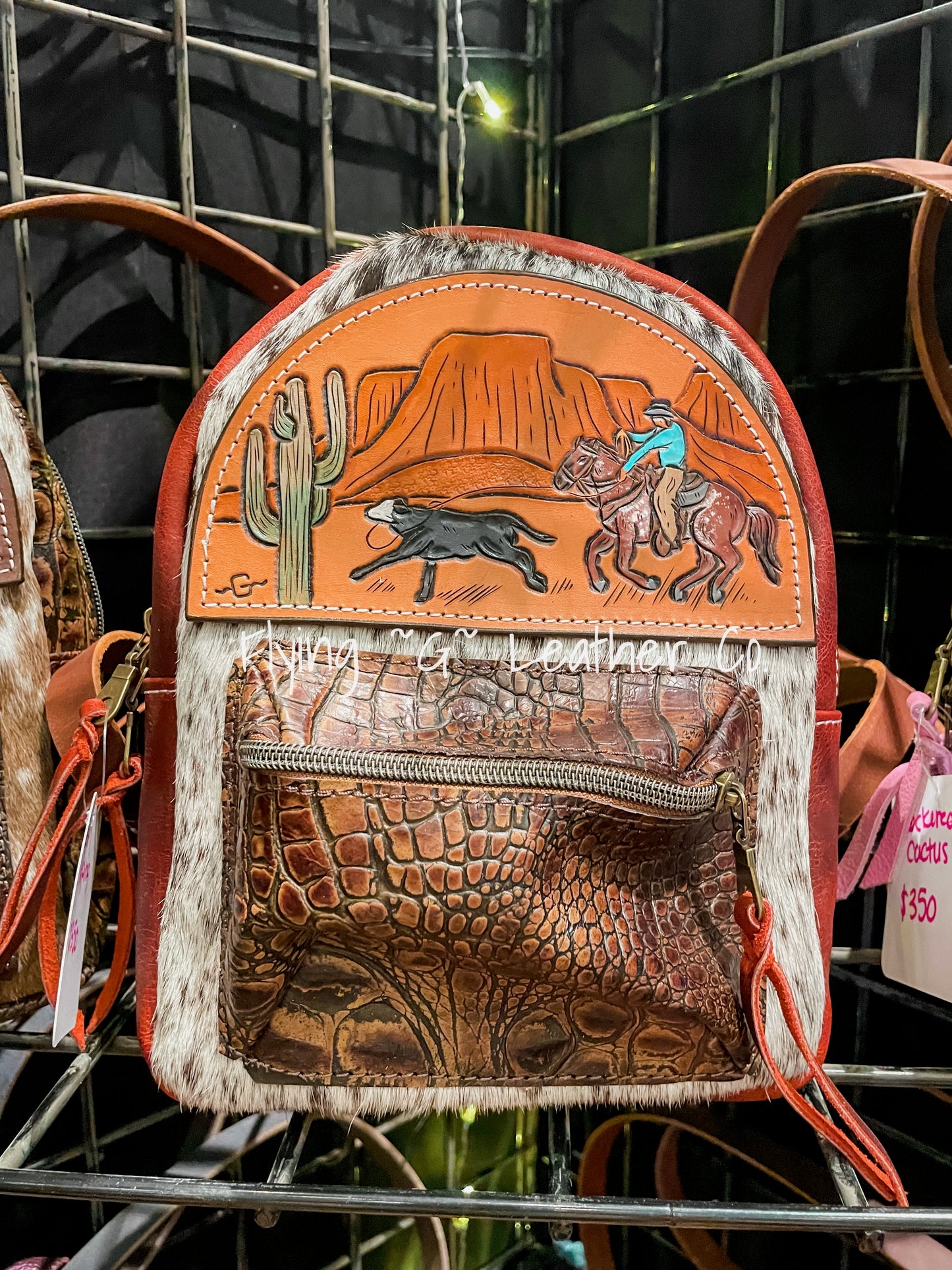 Desert Calf Roping Backpack