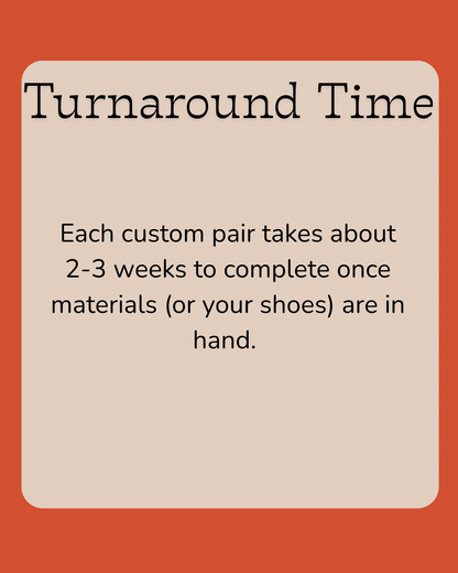 CUSTOM PAINTED AF1s (2-3 WEEKS)