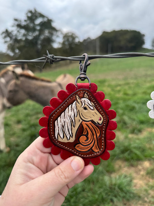 Scalloped Edged Purse Charms