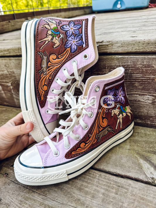 Lilac Breakaway Shoes - Size 7