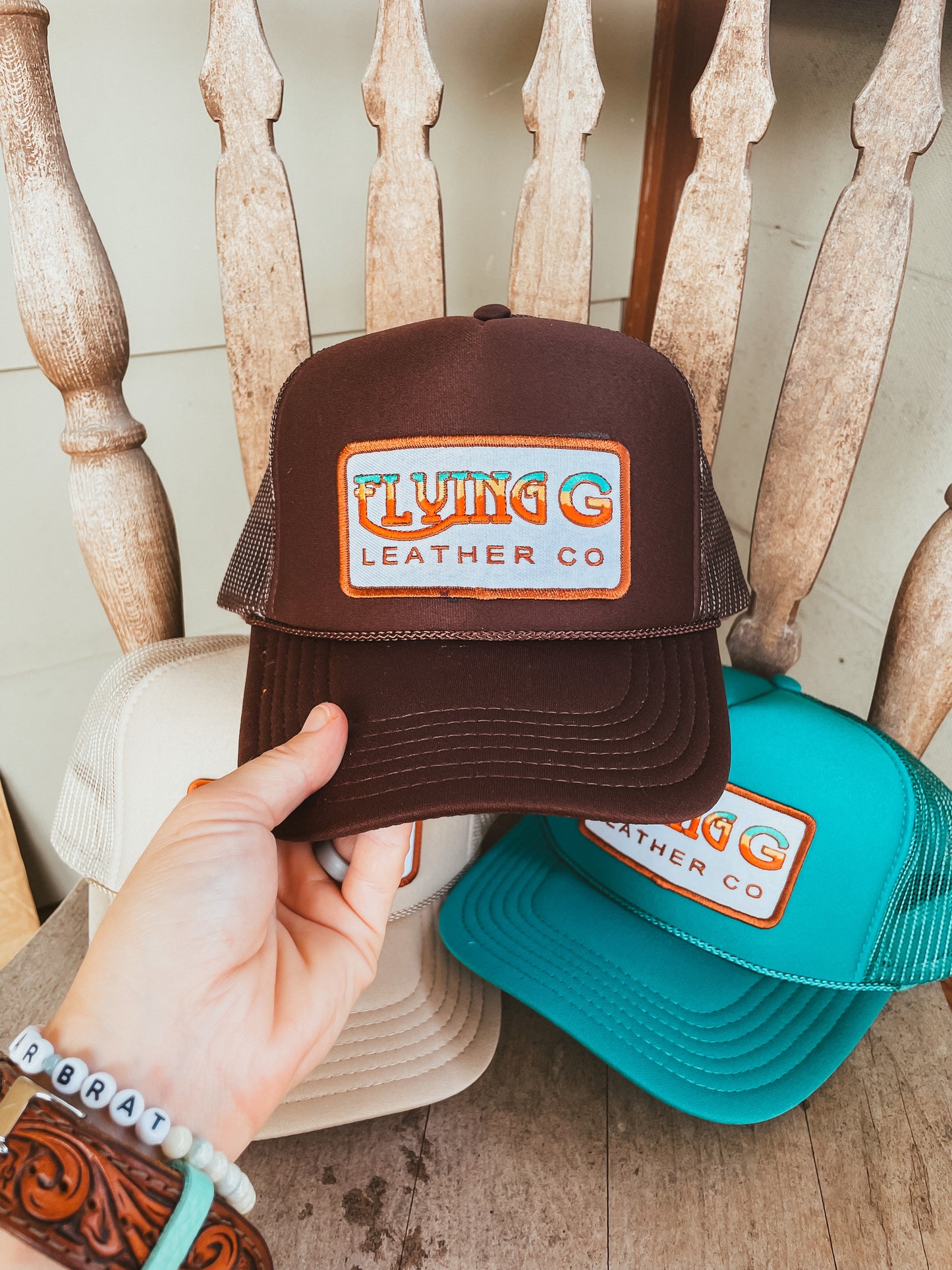 Flying G Logo Retro Trucker