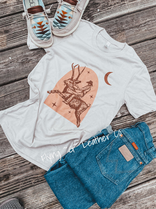 Jackalope Tee (MADE TO ORDER)