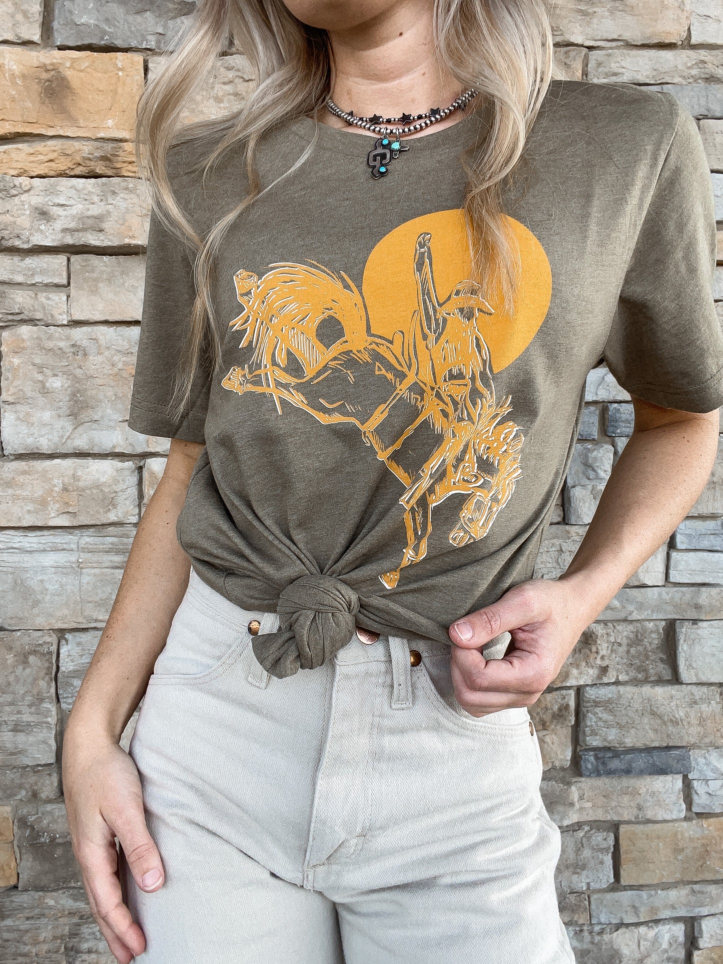 Sunny Bronc Tee (MADE TO ORDER)