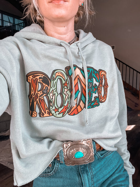 Rodeo Cropped Hoodie (MADE TO ORDER)