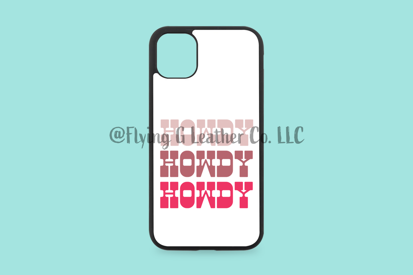 Pink Howdy Phone Case