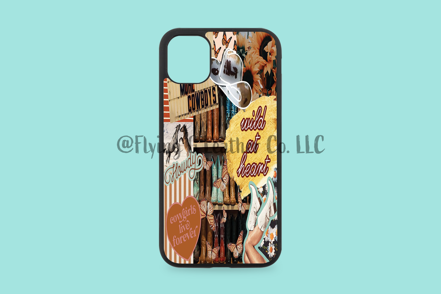 Wild at Heart Collage Phone Case
